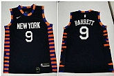Knicks 9 R.J. Barrett Navy City Edition Nike Swingman Jersey,baseball caps,new era cap wholesale,wholesale hats